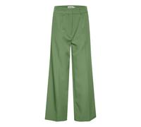 Stoffhose ICHI "Casual Hose IHLEXI", Damen, Gr. 38, N-Gr, blau (willow bough), Obermaterial: 90% Polyester PES. 10% Elasthan EL., Hosen Stoffhose (39311311-38) willow bough