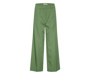 Stoffhose ICHI "Casual Hose IHLEXI", Damen, Gr. 38, N-Gr, blau (willow bough), Obermaterial: 90% Polyester PES. 10% Elasthan EL., Hosen Stoffhose (39311311-38) willow bough