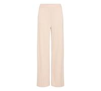 Stoffhose ICHI "Casual Hose IHRUTI", Damen, Gr. L, N-Gr, beige (doeskin), Obermaterial: 68% Viskose Birla Livaeco CV Livaeco. 14% Polyester PES. 13% Polyamid PA. 5% Elasthan EL., Hosen Stoffhose (8743