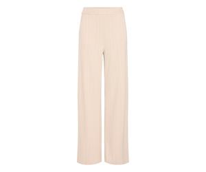 Stoffhose ICHI "Casual Hose IHRUTI", Damen, Gr. L, N-Gr, beige (doeskin), Obermaterial: 68% Viskose Birla Livaeco CV Livaeco. 14% Polyester PES. 13% Polyamid PA. 5% Elasthan EL., Hosen Stoffhose (8743