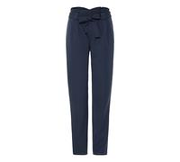 Stoffhose ICHI "Casual Hose IXCAISY", Damen, Gr. 36, N-Gr, schwarz (total eclipse), Obermaterial: 72% Polyester PES. 24% Viskose CV. 4% Elasthan EL., Hosen Stoffhose (61886803-36) total eclipse