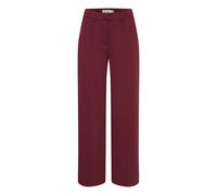 Ichi Stoffhose Damen rot, M