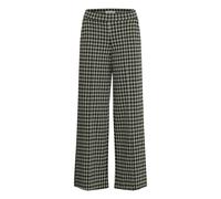 Stoffhose ICHI "Casual IHKATE", Damen, Gr. XL, N-Gr, blau (vetiver), Obermaterial: 74% Polyester PES. 22% Viskose CV. 4% Elasthan EL., Hosen Stoffhose (34035427-XL) vetiver