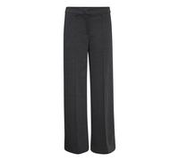 ICHI IHKATE SUS Office Wide PA Damen Hose Stoffhose mit Stretch gerader Schnitt, Größe:XL, Farbe:Dark Grey Melange (200319)