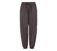 Stoffhose ICHI "Damen Casual Hose IHFANTY", Damen, Gr. 38, N-Gr, rot (fondue fudge), Obermaterial: 100% Baumwolle CO., Hosen Stoffhose (58442417-38) fondue fudge
