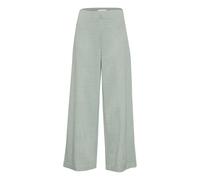 Stoffhose ICHI "Damen Casual Hose IHKATE", Damen, Gr. L, N-Gr, blau (ether), Obermaterial: 70% Polyester PES. 28% Viskose CV. 2% Elasthan EL., Hosen Stoffhose (13975113-L) ether