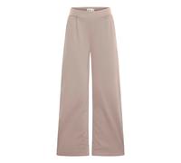 Stoffhose ICHI "Damen Casual Hose IXKATE", Damen, Gr. XXL, N-Gr, braun (fungi), Obermaterial: 74% Polyester Pol. recyc.. 22% Viskose CV. 4% Elasthan EL., Hosen Stoffhose (57948619-XXL) fungi