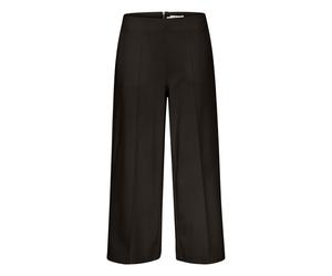 Stoffhose ICHI "Damen Casual IHKATE", Damen, Gr. XL, N-Gr, schwarz, Obermaterial: 74% Polyester PES. 22% Viskose CV. 4% Elasthan EL., Hosen Stoffhose (57415519-XL) schwarz