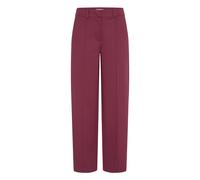 Stoffhose ICHI "Damen Freizeithose IHKATE", Damen, Gr. S, N-Gr, rot (rhododendron), Obermaterial: 74% Polyester PES. 22% Viskose CV. 4% Elasthan EL., Hosen Stoffhose (23316920-S) rhododendron