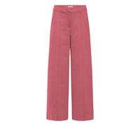 Stoffhose ICHI "Damen Freizeithose IHKATE", Damen, Gr. XL, N-Gr, rosa (maroon), Obermaterial: 74% Polyester PES. 22% Viskose CV. 4% Elasthan EL., Hosen Stoffhose (85236138-XL) maroon