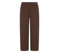 Stoffhose ICHI "Freizeithose IHKATE", Damen, Gr. M, N-Gr, braun (chicory coffee), Obermaterial: 74% Polyester PES. 22% Viskose CV. 4% Elasthan EL., Hosen Stoffhose (76108526-M) chicory coffee