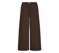 Stoffhose ICHI "Freizeithose IHKATE", Damen, Gr. XL, N-Gr, braun (chocolate torte), Obermaterial: 74% Polyester PES. 22% Viskose CV. 4% Elasthan EL., Hosen Stoffhose (39205303-XL) chocolate torte