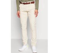 Stoffhose INDICODE "Gower", Herren, Gr. 33, Länge 32, beige (fog), Web, Obermaterial: 98% Baumwolle, 2% Elasthan, unifarben, schmal normal, Hosen Stoffhose, Baumwollmischung, regular fit (26784447-33)