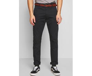 Stoffhose INDICODE "Gower", Herren, Gr. 34, Länge 32, schwarz, Web, Obermaterial: 98% Baumwolle, 2% Elasthan, unifarben, schmal normal, Hosen Stoffhose, Baumwollmischung, regular fit (83139246-34) sch