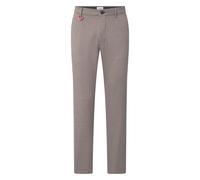 Stoffhose JOOP JEANS "Matthew", Herren, Gr. 35, Länge 32, braun (open braun), Web, Obermaterial: 66% Polyester, 32% Viskose, 2% Elasthan, clean, unifarben, regular fit lang, Hosen Stoffhose, mit Gürte