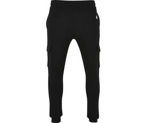 Stoffhose JUST RHYSE "Just Rhyse Herren Huaraz Sweat Pants", Herren, Gr. XXL, US-Größen, schwarz, 70% Baumwolle, 30% Polyester, unifarben, skinny fit, Hosen Stoffhose (28498663-XXL) schwarz