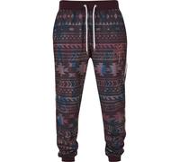 Stoffhose JUST RHYSE "Just Rhyse Herren Just Rhyse Pocosol Sweatpants", Herren, Gr. XXL, US-Größen, bunt (rot), 100% Polyester, normal, Hosen Stoffhose (31947506-XXL) rot
