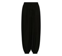 Stoffhose KAFFE "Casual Hose KAalberta", Damen, Gr. 38, N-Gr, schwarz (schwarz deep), Obermaterial: 85% Viskose CV. 15% Polyamid PA., Hosen Stoffhose (81273531-38) schwarz deep