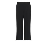 Stoffhose KAFFE "Casual Hose KAbeatrice", Damen, Gr. 38, N-Gr, schwarz (schwarz deep), Obermaterial: 92% Polyester PES. 8% Elasthan EL., Hosen Stoffhose (59605436-38) schwarz deep