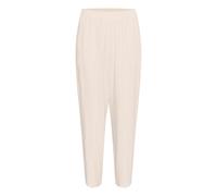 Stoffhose KAFFE "Casual Hose KAliny", Damen, Gr. 42, N-Gr, blau (light sand linen), Obermaterial: 70% Viskose CV. 30% Leinen LI., Hosen Stoffhose (96054712-42) light sand linen