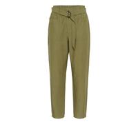 Stoffhose KAFFE "Casual Hose KAliva", Damen, Gr. 42, N-Gr, grün (dusky grün), Obermaterial: 54% Lyocell CLY. 46% Baumwolle CO., Hosen Stoffhose (76186810-42) dusky grün