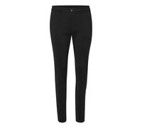 Stoffhose KAFFE "Casual Hose Vera", Damen, Gr. 44, N-Gr, schwarz (schwarz deep), Obermaterial: 61% Baumwolle CO. 36% Polyamid PA. 3% Elasthan EL., Hosen Stoffhose (10665439-44) schwarz deep