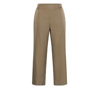 Stoffhose KAFFE CURVE "Casual Hose KCvictoria", Damen, Gr. 50, N-Gr, blau (brindle cc.), Obermaterial: 95% Polyester PES. 5% Elasthan EL., Hosen Stoffhose (40658106-50) brindle cc.