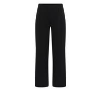 Stoffhose KAFFE CURVE "Damen Strickhose KCathena", Damen, Gr. L, N-Gr, schwarz (schwarz deep), Obermaterial: 96% Polyester PES. 4% Elasthan EL., Hosen Stoffhose (86975625-L) schwarz deep