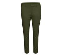 Stoffhose KAFFE "Damen Freizeithose KALEA", Damen, Gr. 36, N-Gr, grün (forest night), Obermaterial: 38% Polyester PES. 30% Baumwolle CO. 30% Viskose CV. 2% Elasthan EL., Hosen Stoffhose (98806557-36) 