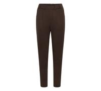Stoffhose KAFFE "Damen Strickhose KAjenny", Damen, Gr. XS, N-Gr, braun (coffee bean), Obermaterial: 76% Polyester PES. 20% Viskose CV. 4% Elasthan EL., Hosen Stoffhose (68493359-XS) coffee bean