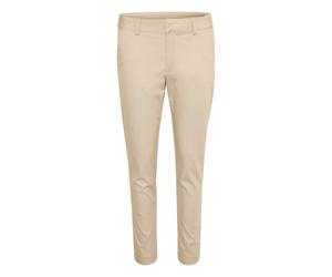 Stoffhose KAFFE "Freizeithose KAlea", Damen, Gr. 36, N-Gr, blau (feather gray), Obermaterial: 38% Polyester PES. 30% Baumwolle CO. 30% Viskose CV. 2% Elasthan EL., Hosen Stoffhose (60265961-36) feathe