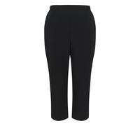 Stoffhose KAFFE "Hose KAbeatrice", Damen, Gr. 38, N-Gr, schwarz (schwarz deep), Obermaterial: 92% Polyester PES. 8% Elasthan EL., Hosen Stoffhose (60208754-38) schwarz deep