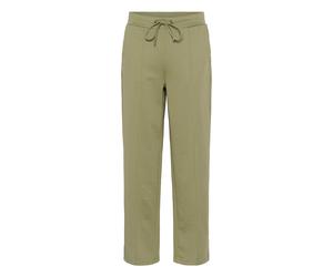 Stoffhose KAFFE "Strickhose KAjenny", Damen, Gr. S, N-Gr, grün (oil grün), Obermaterial: 76% Polyester Pol. recyc.. 20% Viskose CV. 4% Elasthan EL., Hosen Stoffhose (42558435-S) oil grün