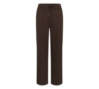 Stoffhose KAFFE "Strickhose KAjenny", Damen, Gr. XL, N-Gr, braun (coffee bean), Obermaterial: 76% Polyester Pol. recyc.. 20% Viskose CV. 4% Elasthan EL., Hosen Stoffhose (49665411-XL) coffee bean
