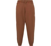 Stoffhose KARL KANI "Karl Kani Herren KM213-061-1 Small Signature Washed Sweatpants", Herren, Gr. S, US-Größen, ocher, 80% Baumwolle, 20% Polyester, normal, Hosen Stoffhose (27469060-S) ocher