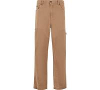 Stoffhose KARL KANI "Karl Kani Karl Kani OG Washed Carpenter Pants", Herren, Gr. S, US-Größen, schwarzsand, 100% Baumwolle, unifarben, normal, Hosen Stoffhose (71888664-S) schwarzsand