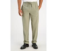 Stoffhose LINDBERGH "Freizeithose Relaxed Fit", Herren, Gr. S, grün (lt army mix), Obermaterial: 65% Polyester, 31% Viskose, 4% Elasthan, meliert, relaxed fit, Hosen Stoffhose (55626333-S) lt army mix
