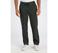 Stoffhose LINDBERGH "Stoffhose Relaxed Fit", Herren, Gr. S, grün (army mix), Obermaterial: 75% Polyester, 22% Viskose, 3% Elasthan, meliert, relaxed fit, Hosen Stoffhose (90938834-S) army mix