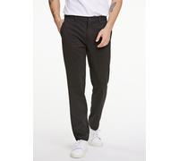 Stoffhose LINDBERGH "Stoffhose Slim Fit", Herren, Gr. 3XL, schwarz, Obermaterial: 75% Polyester, 22% Viskose, 3% Elasthan; Futter: 100% Polyester, unifarben, slim fit, Hosen Stoffhose (88102859-XXXL)