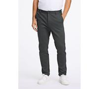 Lindbergh Slim Fit Stoffhose mit verkürztem Schnitt in Oliv, Größe L
