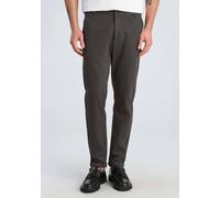 Stoffhose LINDBERGH "Stoffhose Slim Fit", Herren, Gr. L, ink grau, Obermaterial: 75% Polyester, 22% Viskose, 3% Elasthan. Futter: 65% Polyester, 35% Baumwolle, unifarben, slim fit, Hosen Stoffhose (42