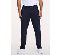 Stoffhose LINDBERGH "Stoffhose Slim Fit", Herren, Gr. S, blau (navy), Obermaterial: 75% Polyester, 22% Viskose, 3% Elasthan; Futter: 100% Polyester, unifarben, slim fit, Hosen Stoffhose (18043952-S) n