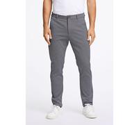 Stoffhose LINDBERGH "Stoffhose Slim Fit", Herren, Gr. S, grau (grau mix), Obermaterial: 75% Polyester, 22% Viskose, 3% Elasthan. Futter: 65% Polyester, 35% Baumwolle, unifarben, slim fit, Hosen Stoffh
