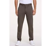 Stoffhose LINDBERGH "Stoffhose Slim Fit", Herren, Gr. S, grün (dk army), Obermaterial: 75% Polyester, 22% Viskose, 3% Elasthan; Futter: 100% Polyester, unifarben, slim fit, Hosen Stoffhose (21640852-S