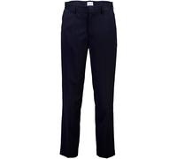Stoffhose LINDBERGH "Stoffhose Wide Fit", Herren, Gr. L, schwarz (navy), Obermaterial: 70% Polyester, 28% Viskose, 2% Elasthan, weit, Hosen Stoffhose (75888447-L) navy