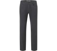Stoffhose MAC "Arne", Herren, Gr. 36, Länge 30, grau (dunkelgrau shale), Web, Obermaterial: 97% Baumwolle, 3% Elasthan, unifarben, regular fit knöchellang, Hosen Stoffhose, im Five-Pocket Style (82727