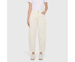 Stoffhose MAC "BORA 2.3 zip", Herren, Gr. 44, N-Gr, antique weiß ppt, Web, Obermaterial: 96% Baumwolle, 4% Elasthan, unifarben, normal lang, Hosen Stoffhose, mit Stretch (54984531-44)