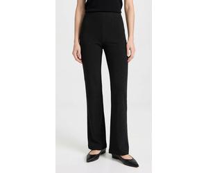 Stoffhose MAC "FLARE", Damen, Gr. 36, Länge 32, schwarz all diamonds, Jersey, Obermaterial: 65% Viskose, 30% Polyamid, 5% Elasthan, bedruckt, weit knöchellang, Hosen Stoffhose, Sommerhose mit Glitzers