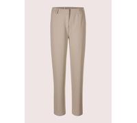 Stoffhose MADELEINE "Chinohose Elegante Chinohose mit Stretch", Damen, Gr. 36, N-Gr, beige (cappuccino), Obermaterial: 95% Polyester PES. 5% Elasthan EL., Hosen Stoffhose (18179307-36) cappuccino