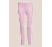 Stoffhose MADELEINE "Hose Schlanke Stretch-Hose mit Vichy-Karo", Damen, Gr. 44, N + K Gr, rosa, Obermaterial: 74% Viskose CV. 23% Polyamid PA. 3% Elasthan EL., Hosen Stoffhose (30322002-44) rosa